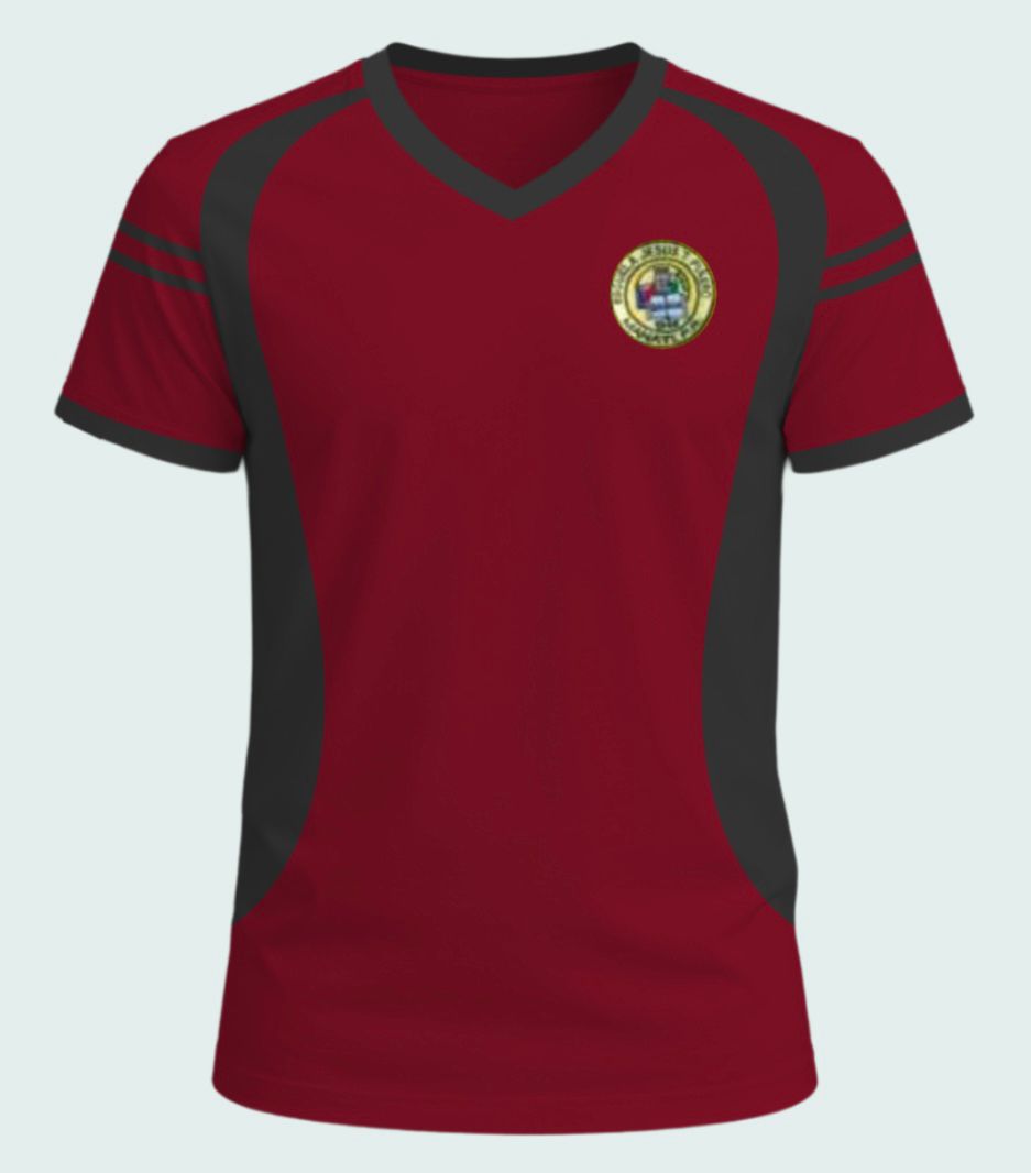 Jesus T. Piñero - Burgundy Shirt